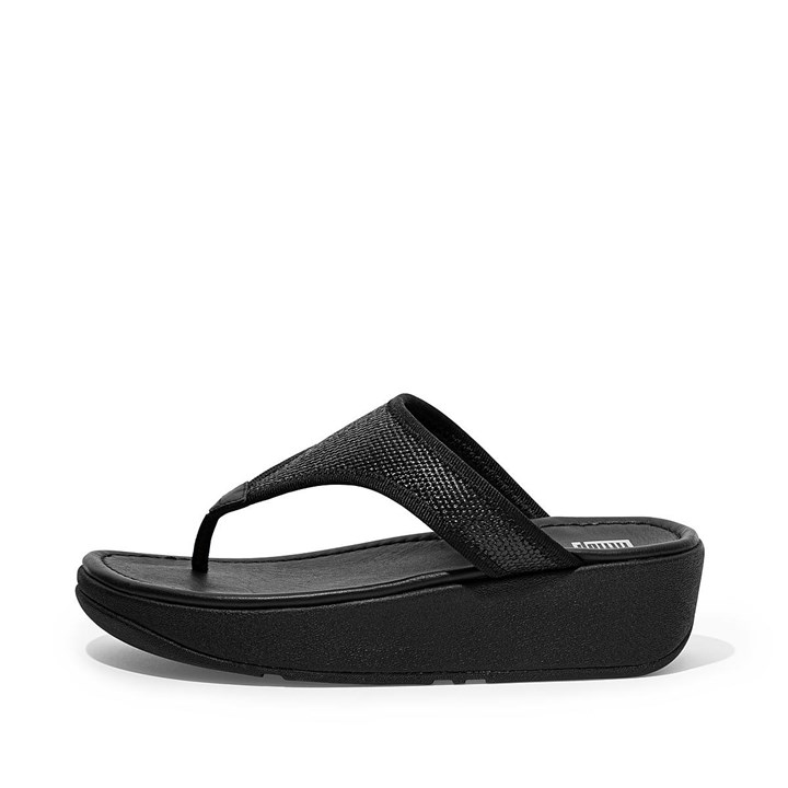 Fitflop Lulu Woven Toe-Post Sandals
