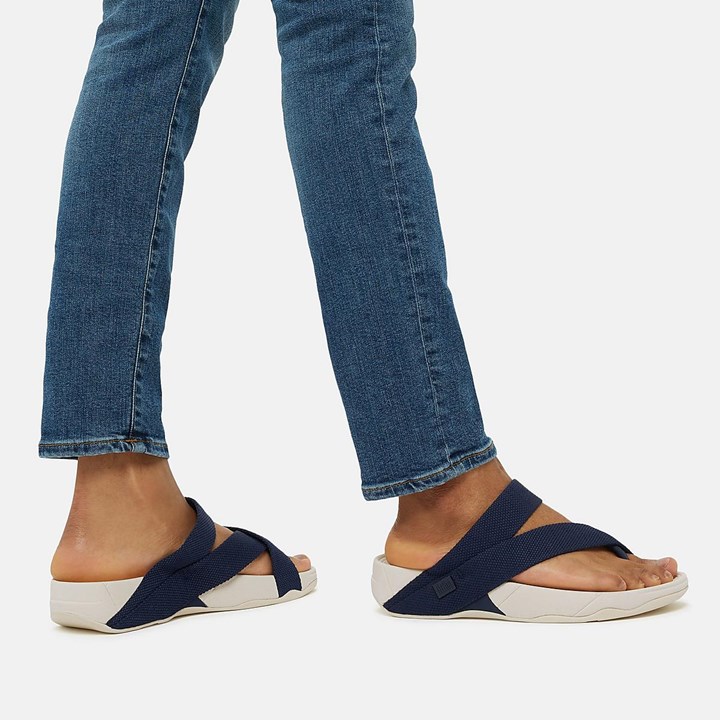 Fitflop Sling Weave Toe-Post Sandals