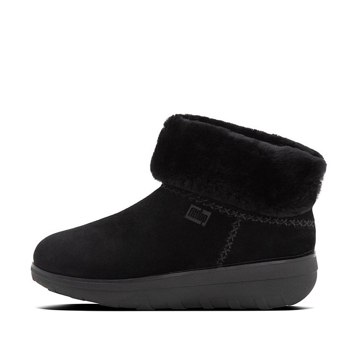 Fitflop Mukluk Shorty Shearling Lined Suede Winter Boots