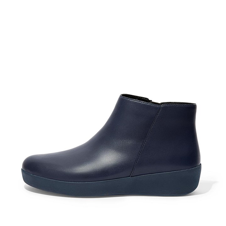 Fitflop Sumi Leather Ankle Boots