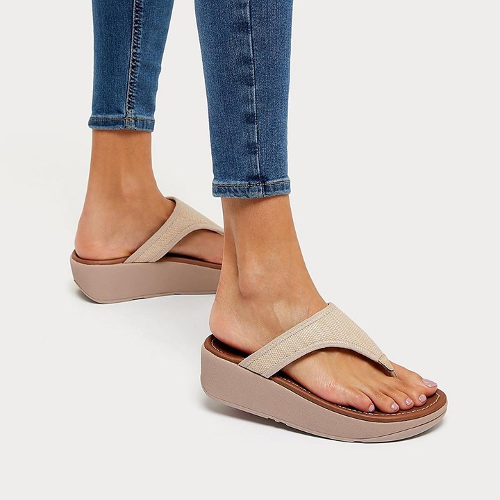 Fitflop Lulu Woven Toe-Post Sandals