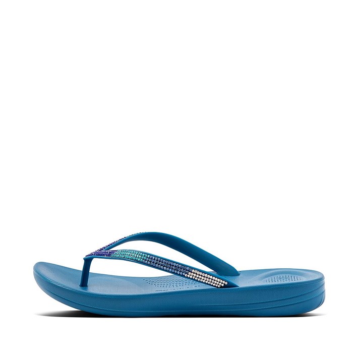 Fitflop Iqushion Ombre Sparkle Flip Flops