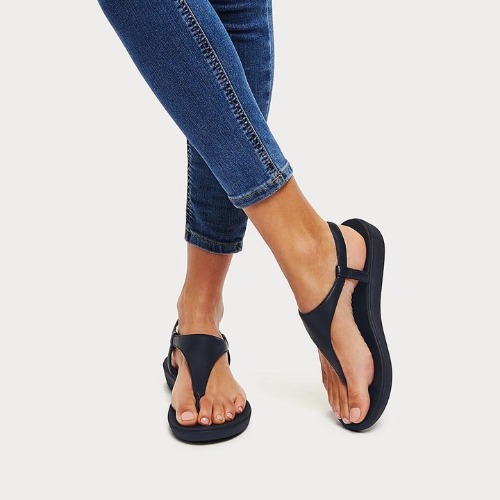 Fitflop Lainey Leather Back-Strap Sandals