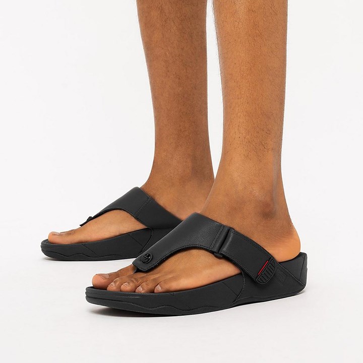 Fitflop Trakk II Leather Toe-Post Sandals