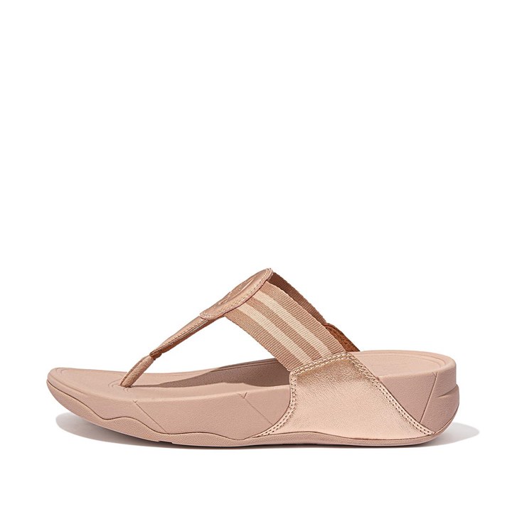 Fitflop Walkstar Webbing Toe-Post Sandals