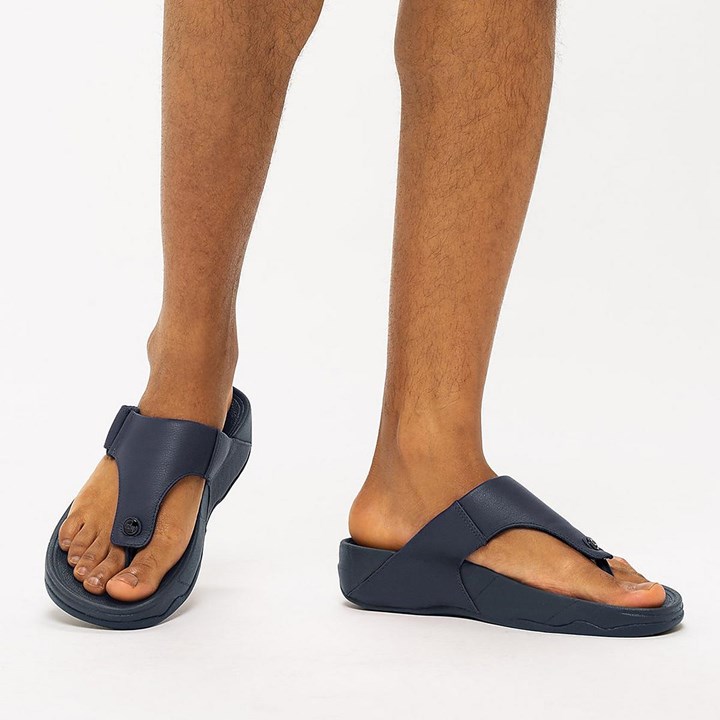 Fitflop Trakk II Leather Toe-Post Sandals