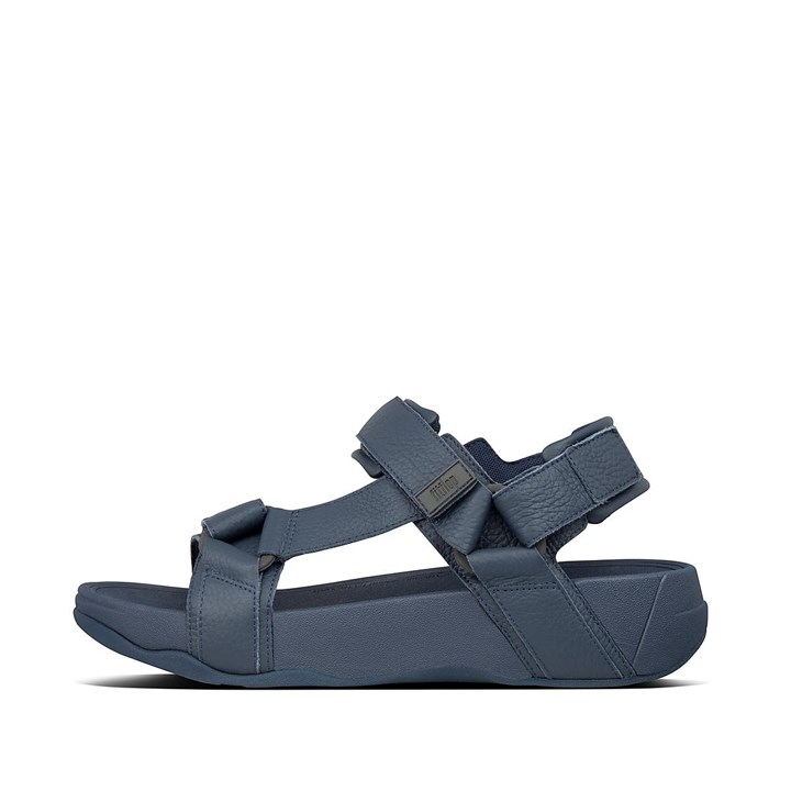 Fitflop Ryker Leather Mix Back-Strap Sandals