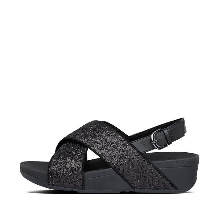 Fitflop Lulu Glitter Back-Strap Sandals