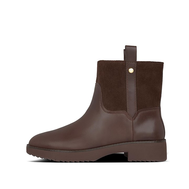 Fitflop Signey Mixte Leather Ankle Boots