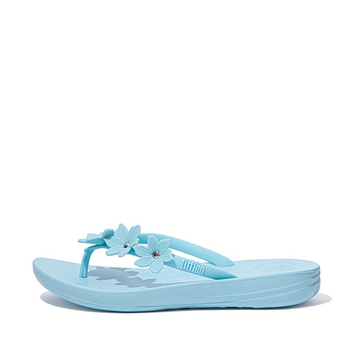 Fitflop Iqushion Flower Flip Flops