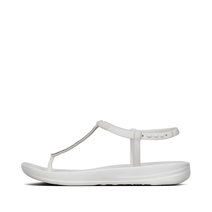Fitflop Iqushion Splash Sparkle Back-Strap Flip Flops