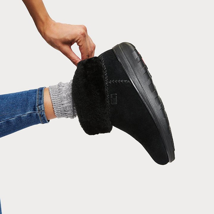 Fitflop Mukluk Shorty Shearling Lined Suede Winter Boots