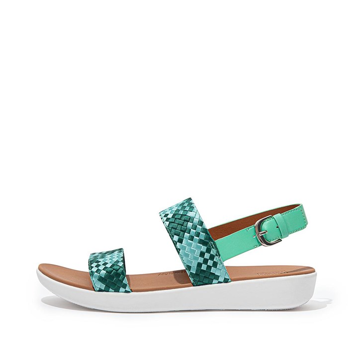 Fitflop Barra Silky Weave Back-Strap Sandals