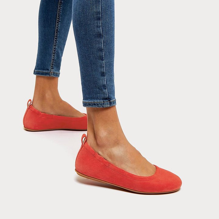 Fitflop Allegro Suede Ballet Flats