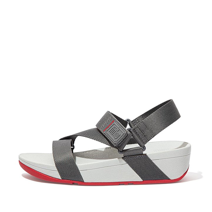 Fitflop Surfa Woven-Logo Z-Strap Back-Strap Sandals