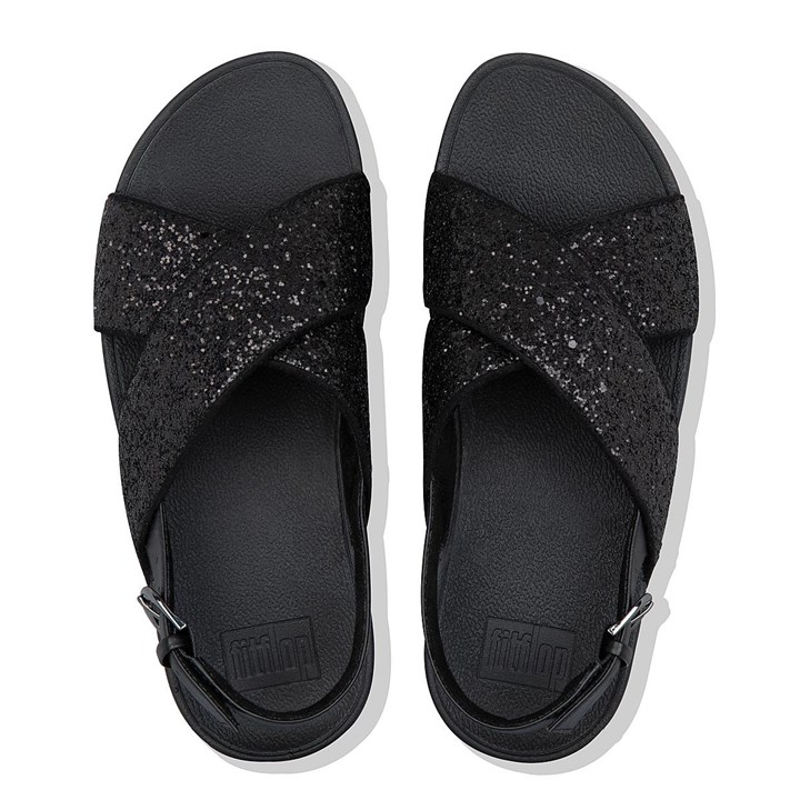 Fitflop Lulu Glitter Back-Strap Sandals