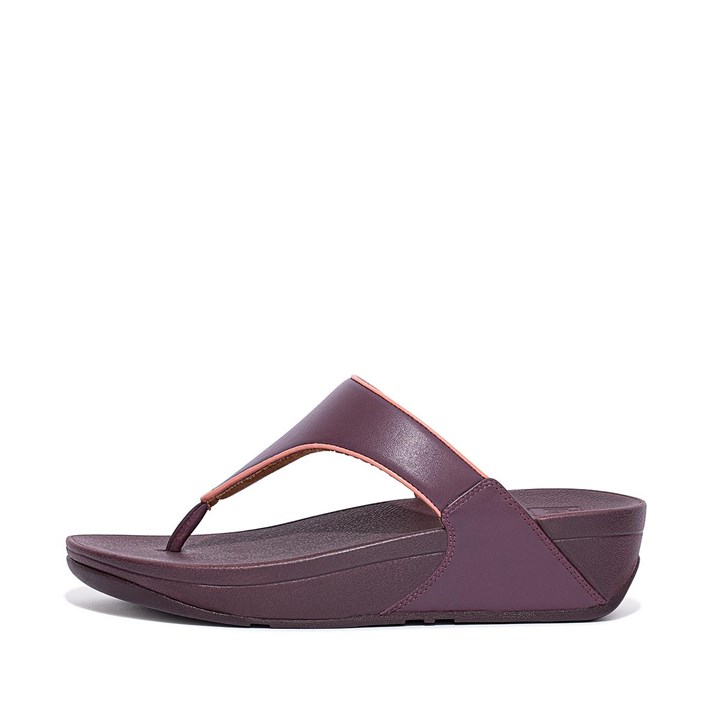 Fitflop Lulu Pop Binding Toe-Post Sandals