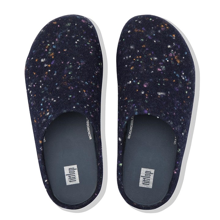 Fitflop Shuv Felt Mules & Clogs