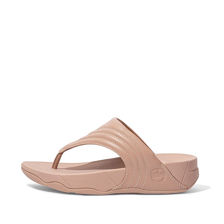 Fitflop Walkstar Leather Toe-Post Sandals