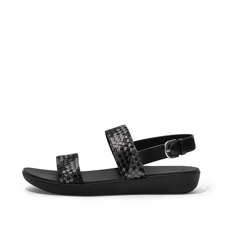 Fitflop Barra Silky Weave Back-Strap Sandals