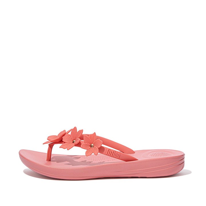 Fitflop Iqushion Flower Flip Flops