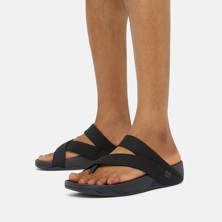 Fitflop Sling Weave Toe-Post Sandals