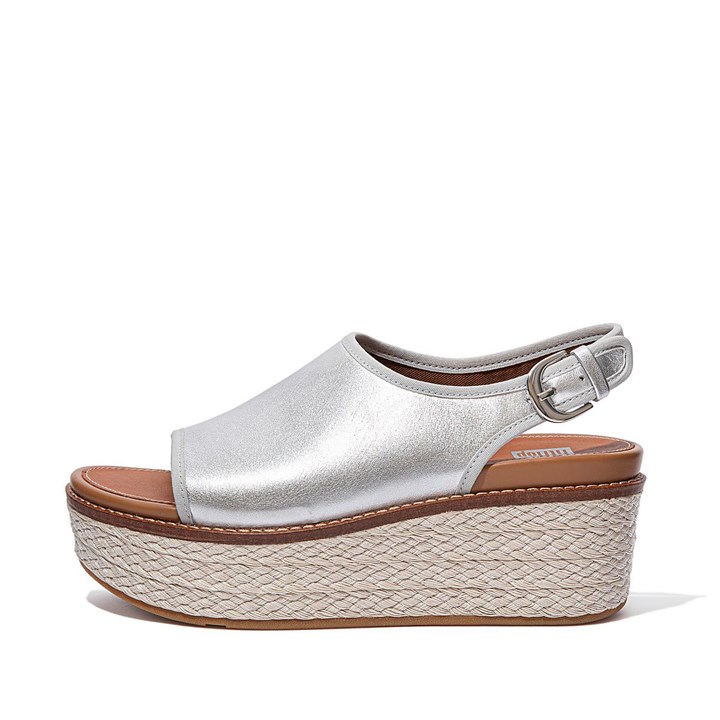 Fitflop Eloise Mixed Metallics Back-Strap Wedge Sandals