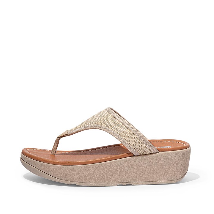 Fitflop Lulu Woven Toe-Post Sandals