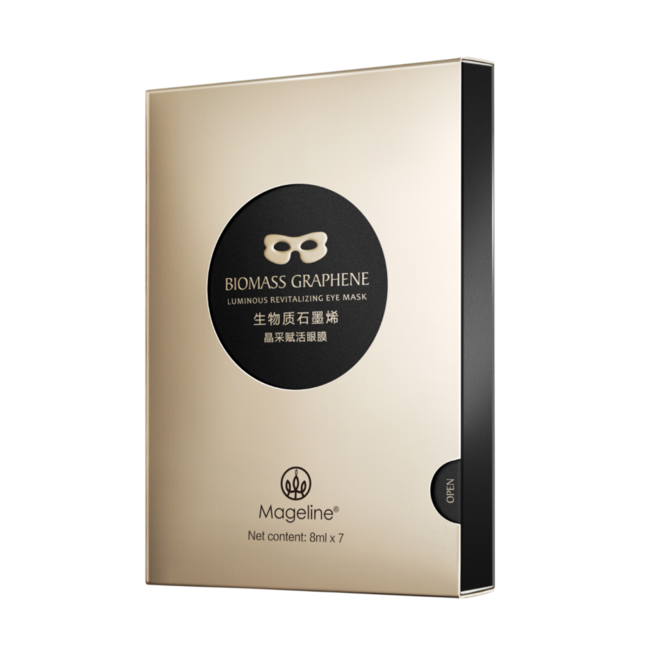 MAGELINE BIOMASS GRAPHENE LUMINOUS REVITALIZING EYE MASK