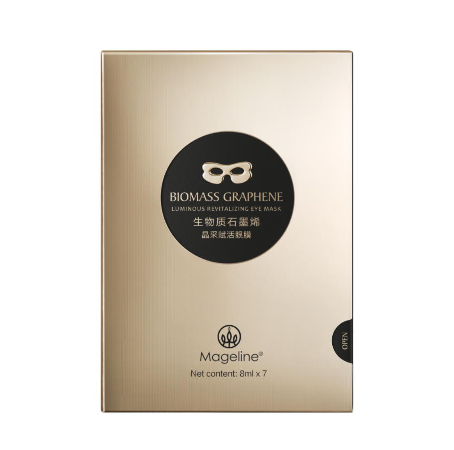 MAGELINE BIOMASS GRAPHENE LUMINOUS REVITALIZING EYE MASK