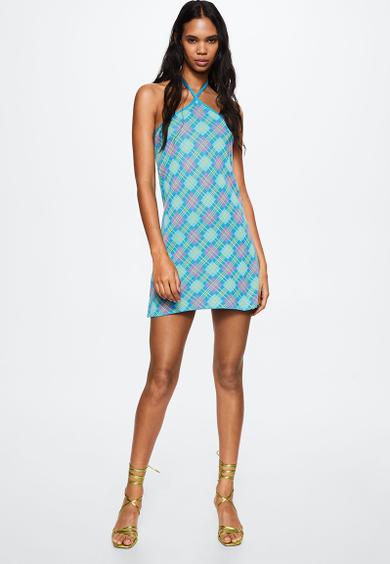 Dress kika - mid blue