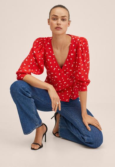 Blouse carol - red