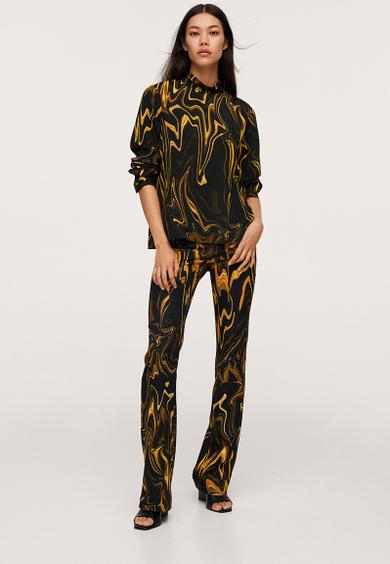 Blouse mostaza - black