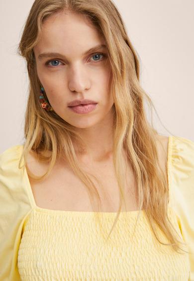 Blouse gomas - light pastel yellow