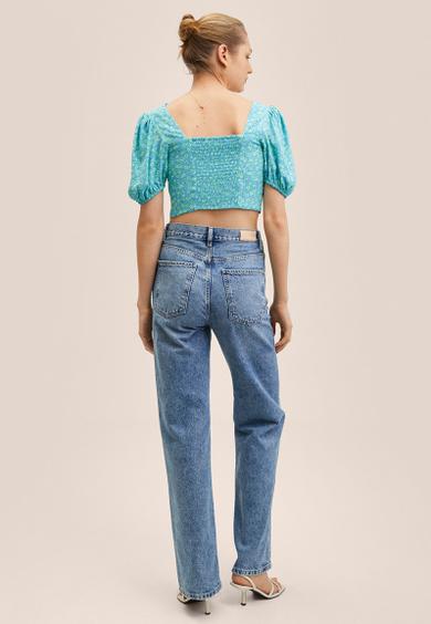 Blouse daisy - medium blue