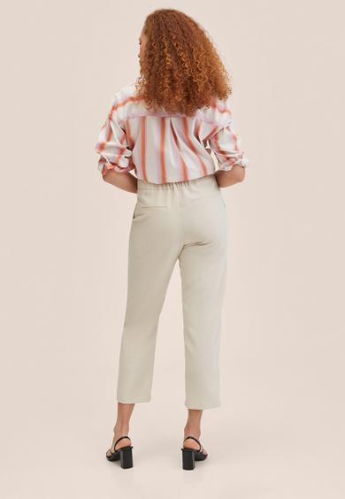 Trousers dorito - light pastel grey