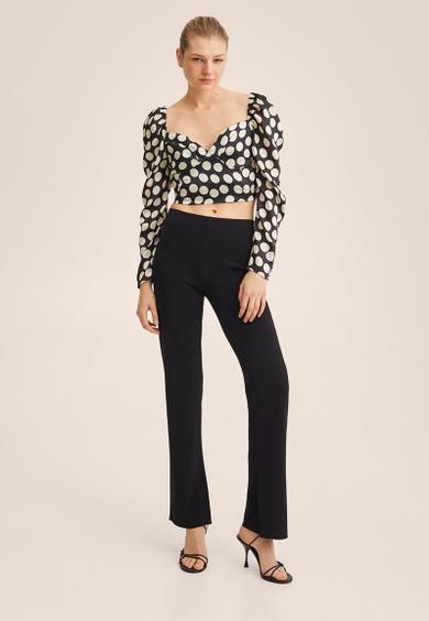 Blouse giralda - off white & black