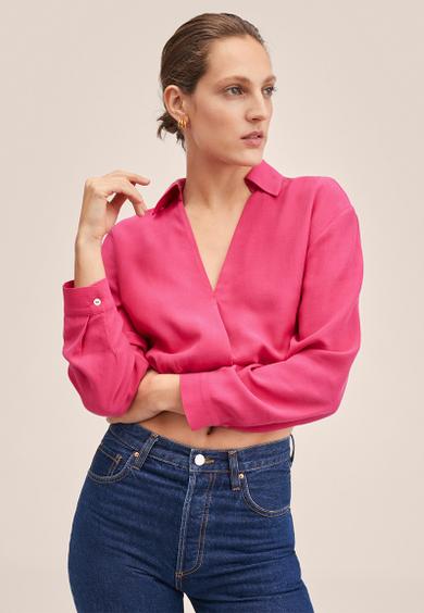 Blouse patricia - bright pink