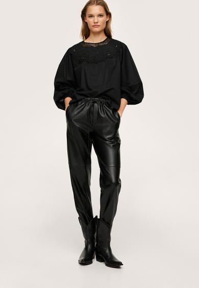 Blouse nat - black