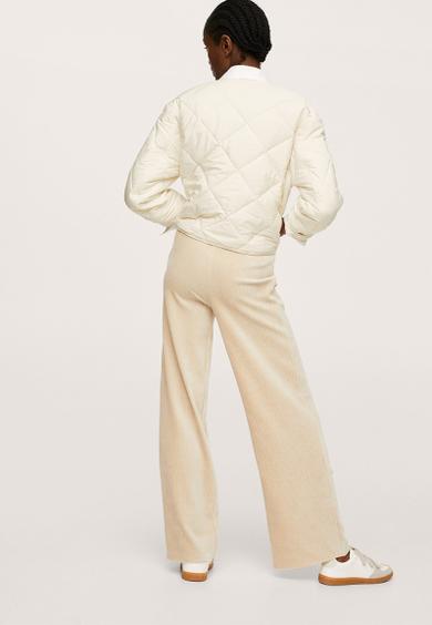 Trousers pana - light beige