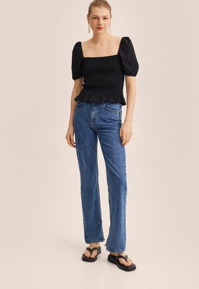 Blouse gomas - black