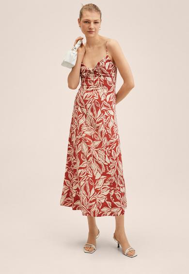 Dress alana - medium orange