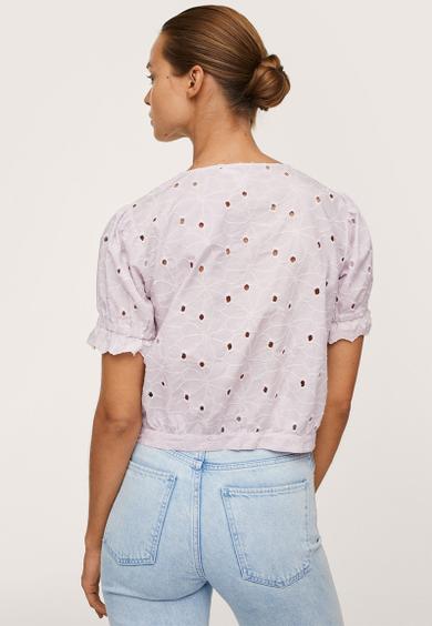 Blouse lavi-h - light pastel purple