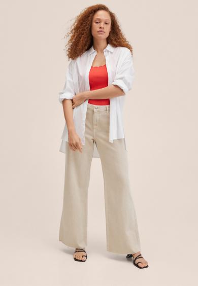 Top crochy - dark red