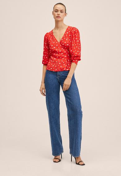 Blouse carol - red