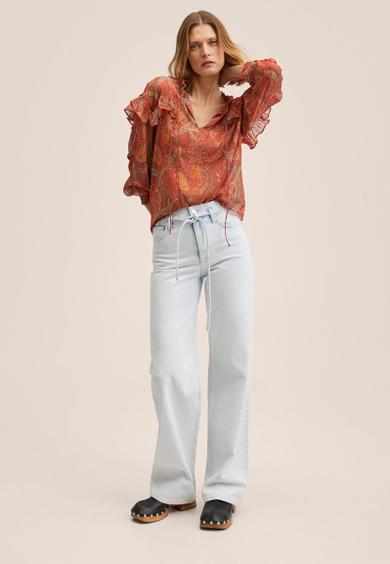 Blouse bruna - red