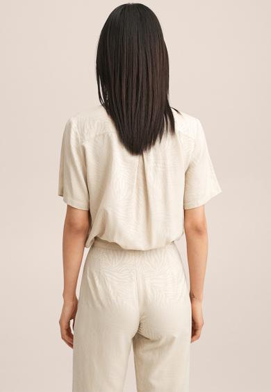 Blouse tulipa-h - light beige