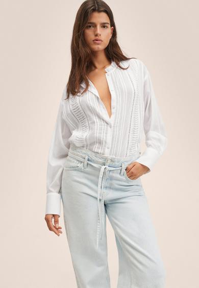 Blouse vintage - white