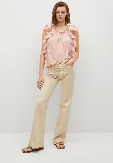 Blouse costa - light pastel pink