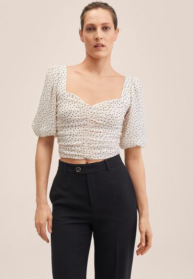 Blouse doty - natural